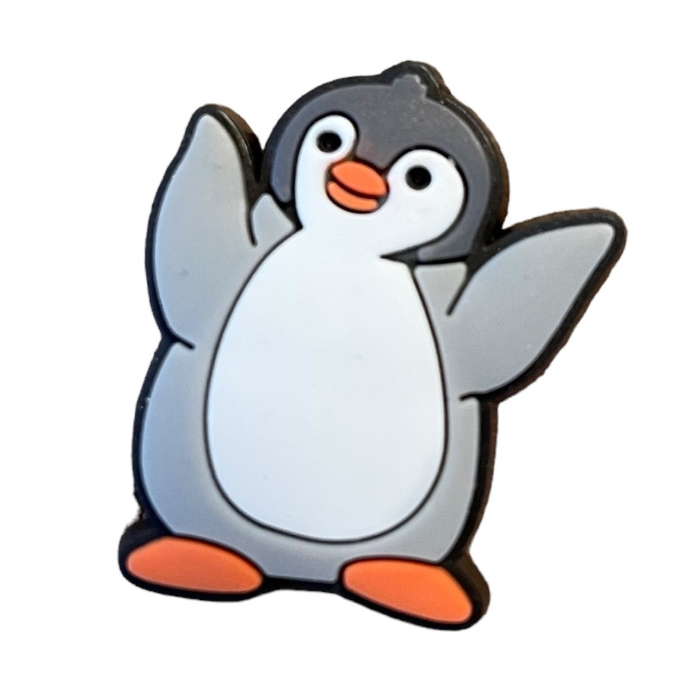 Penguin Croc Charm
